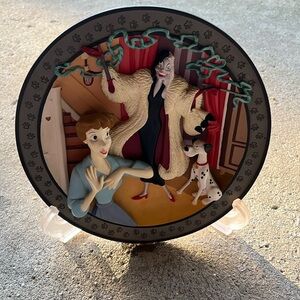 101 Dalmatians 3d plate with stand